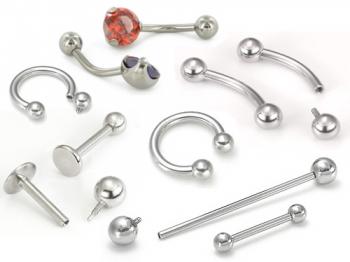 Basic shop piercing jewelry
